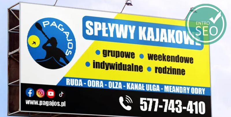 SEO testy dla frazy kajaki Ślask